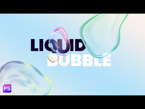 How To Create Realistic Liquid Bubbles | Photoshop Tutorial