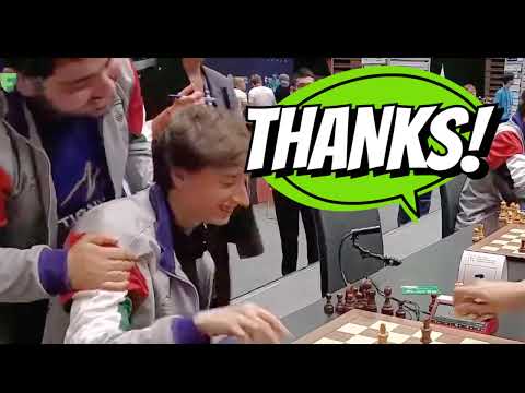 Dubov "suffocate" opponent / Daniil Dubov v Jingyao Tin / FIDE World Rapid Team