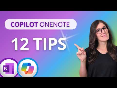 365 Copilot OneNote TIPS & Tricks 2025