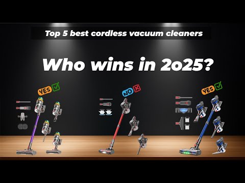 ✅Top 5 best cordless vacuum cleaners [Watch This Before You Make a Choice!]