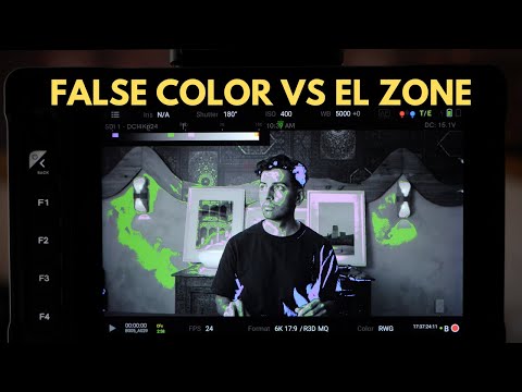 False color vs EL Zone
