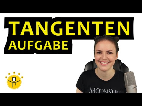 TANGENTEN Aufgabe Abitur – Tangentengleichung bestimmen, Ableitung mit Parameter