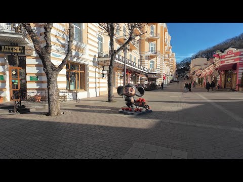 Kislovodsk. Resort Boulevard, Narzan Gallery, Park Pedestrian Walkway, at the request of subscrib...