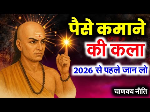 पैसा कमाने की कला | 2026 से पहले जान लो | चाणक्य नीति | new video | Chanakya Niti