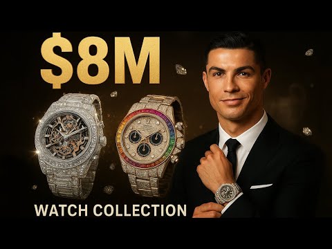The Billion Dollar Timekeeper  Inside Cristiano Ronaldo’s $8 Million Watch Collection