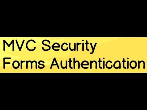 MVC Training :- How to implement forms authentication in MVC (Model View Controller) applications ?