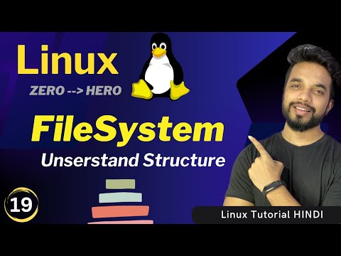 What Is Linux File System in Hindi? |  Linux FileSystem Explained for Beginners [HINDI]