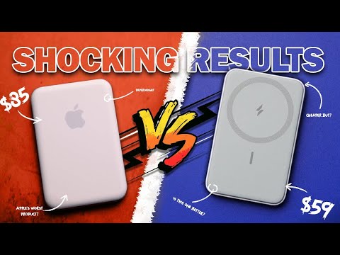 Apple Magsafe Battery Pack vs Anker 622 MagGo