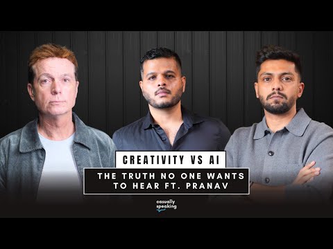 Creativity vs AI : What does the future hold? Deep dive with Designer Pranav