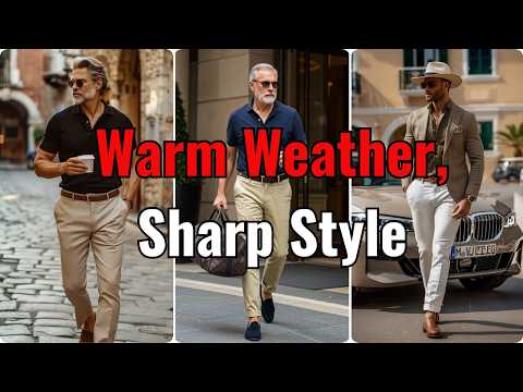 Warm Weather Wardrobe Essentials for Men Over 40