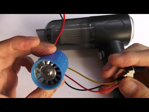 Большая доработка маленького пылесоса и как игрушку превратить в мощного зверя.