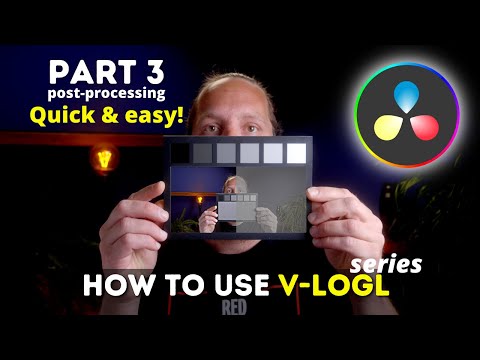 HOW TO use V-logL PART 3: QUICK AND EASY Post-processing