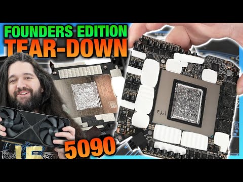 NVIDIA's Partners Should Worry: RTX 5090 Founders Edition Tear-Down & Disassembly