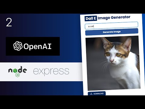 Build An AI Image Generator Using OpenAI (Dall-E) API - The Server (NodeJS, Express)