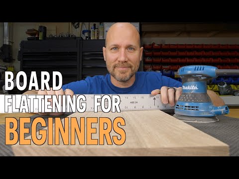 Beginner Method For Flattening Boards