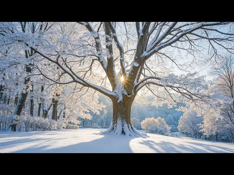 Beautiful Relaxing Music ❄️ Calm Winter Melodies for Stress Relief & Healing