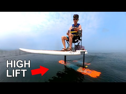 Riding The Worlds Biggest 3D Printed E-foil