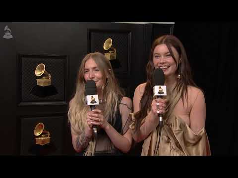 WET LEG One-On-One Interview | 2023 GRAMMYs
