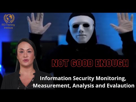 Evaluate ISMS Performance | ISO 27001 Monitoring Measurement Analysis &amp; Evaluation audit Checklist