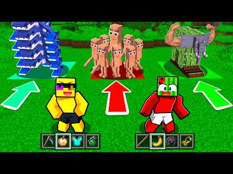 CHOOSE ONE, TWO OR THREE In Minecraft