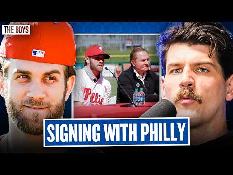 Bryce Harper On Leaving Washington Nationals & Signing With Philadelphia Phillies | Bussin' MLB