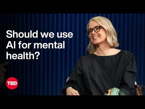 The Mental Health AI Chatbot Made for Real Life | Alison Darcy | TED
