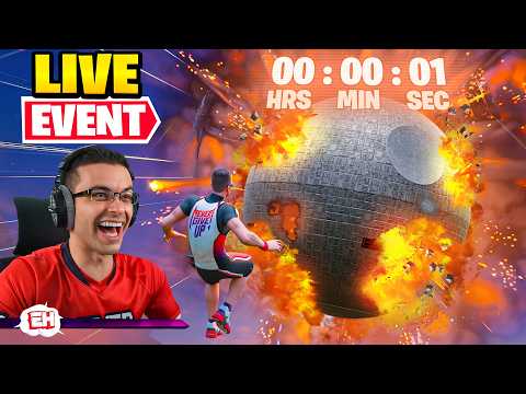 NickEh30 reacts to Death Star Live Event in Fortnite!