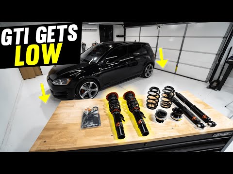 GTI Ksport Coilover Install