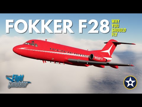 Why You Should Fly the Fokker F28 in MSFS