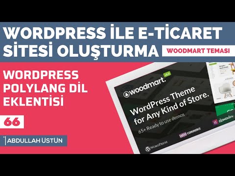 WordPress Dil Ekleme - Polylang - Çok Dilli Wordpress - Woodmart Teması
