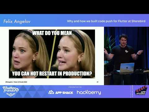 Code push for Flutter with Shorebird - Felix Angelov