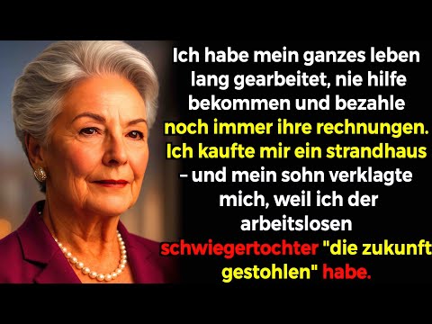 Mein sohn verklagte mich wegen hauskaufs; er wollte es meiner arbeitslosen schwiegertochter geben.