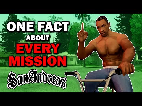 One Fact about Every Mission in GTA San Andreas | Useless Information
