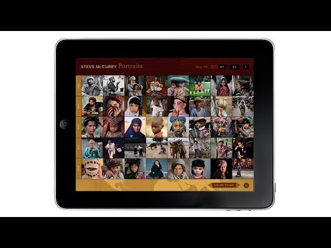 Steve McCurry - Portraits iPad App