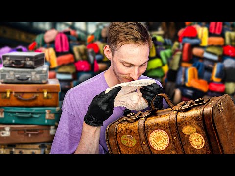 Ich habe VERLORENE Koffer GEKAUFT!!! Was hier wohl drin ist?