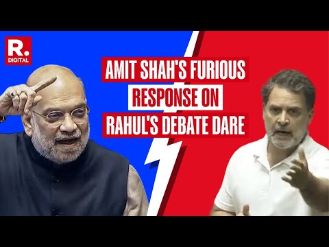 Amit Shah-Rahul Gandhi In An Epic War Of Words In Lok Sabha On S.I.R Debate