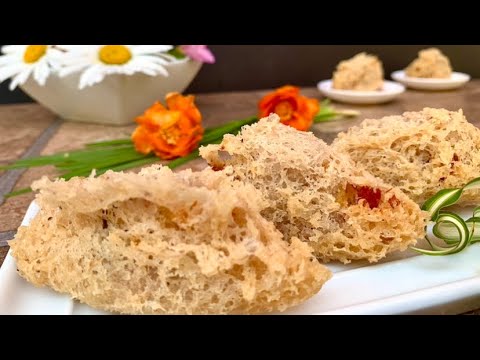 Bánh khoai môn bông tuyết/ Taro Puffs. ( Dim sum) Khắc phục những yếu điểm để chiên bánh được xù đẹp
