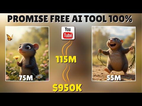 I Promise This Free AI Tool Will Change Your YouTube Life Forever!Monitized with just 15 videos