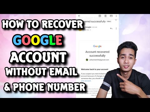 HOW TO RECOVER GOOGLE ACCOUNT WITHOUT EMAIL AND PHONE NUMBER (TAGALOG)  2020