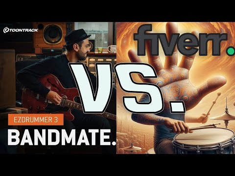 Is a Stock Ezdrummer 3 Bandmate Beat Better Than a $50 Fiverr Drummer?