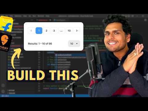 Pagination (Swiggy, Flipkart) - Frontend Interview Question using React