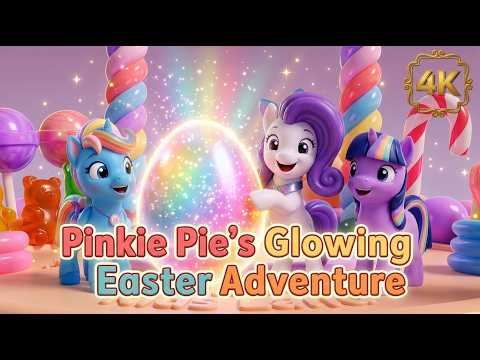 Pinkie Pie’s Glowing Easter Adventure 🐰 The Secret of the Grotto | MLP Bedtime Stories