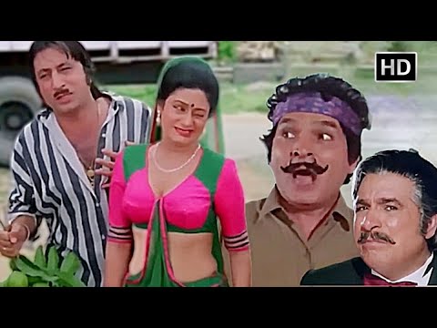 कादर खान, असरानी का लोटपोट कर देने वाला कॉमेडी सीन | Shakti Kapoor, Aruna Irani | BEST COMEDY SCENE