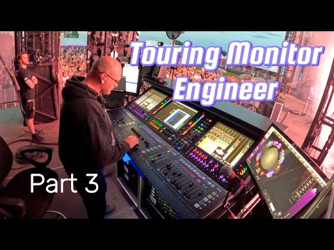 Touring Monitor Engineer - Summer 2025 Part 3 - NEW CLIENT Rehearsals And First Show