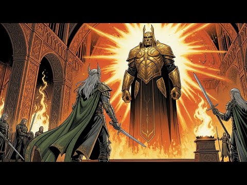 What If the Emperor of Mankind Landed in Middle-earth?