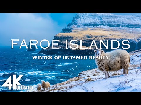 [4K] FAROE ISLANDS 🇫🇴 – Winter of Untamed Beauty ❄️Relaxing Deep House Chill