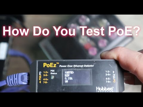 How to Measure (PoE) Power Over Ethernet