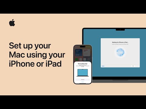 How to set up your Mac using your iPhone or iPad | Apple Support