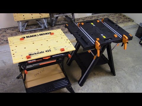 Workmate 425 vs Worx Pegasus Workbenches