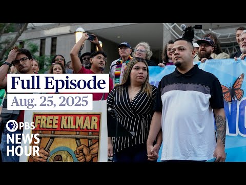 PBS News Hour West live episode, Aug. 25, 2025